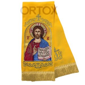 Закладка для Євангелія з іконою Спасителя, 160х14,5 см