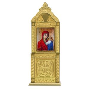 Кіот підлоговий Ярославський, колір золото, 100х30х275 см