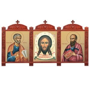 Кіот настінний Суздальський, колір кипарис, три модулі
