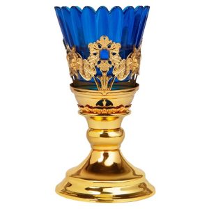 Лампада настільна, цинковий сплав, 9х14 см