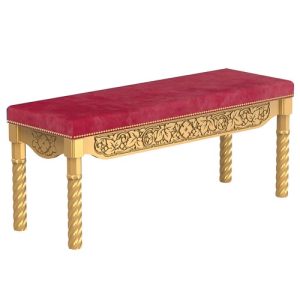 Крамниця храмова Суздальська, колір золото, 120х40х50 см