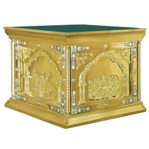 Золоті склепіння, емаль, лиття, (висота 107 см)