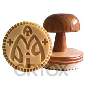 Друк для просфор Богородичний, Ø 16 см, У 3-1502