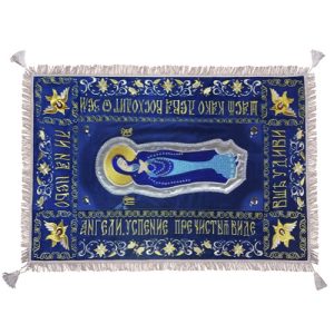 Плащаниця Богородиці мала, оксамит, 94х58 см