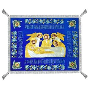 Плащаниця Божої Матері (мала), оксамит, 120х100 см