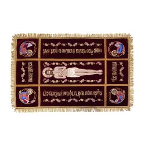 Плащаниця Спасителя, оксамит, 88х58 см