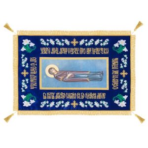 Плащаниця Успіння Пресвятої Богородиці, оксамит, 124х84 см