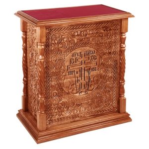 Підставка церковна Іванівська, колір кипарис, 85х50х90 см