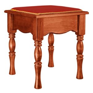 Пуф церковний Коломенський, колір кипарис, 42х42х47 см