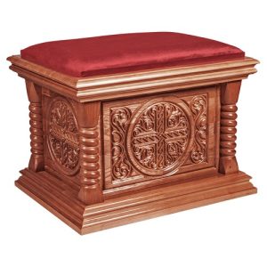 Пуф церковний Костромський, колір кипарис, 66х50х50 см