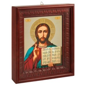 Рамка-кіот настінний дерев'яний №2, для ікони 18х22 см, 26х30 см