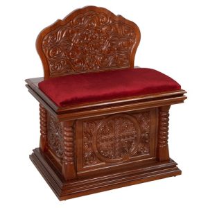 Лава-скринька храмова Костромська, колір кипарис, висота 84 см