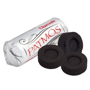 Вугілля кадильне швидкорозпалюваний Patmos, 6 таблеток, Ø 27 мм